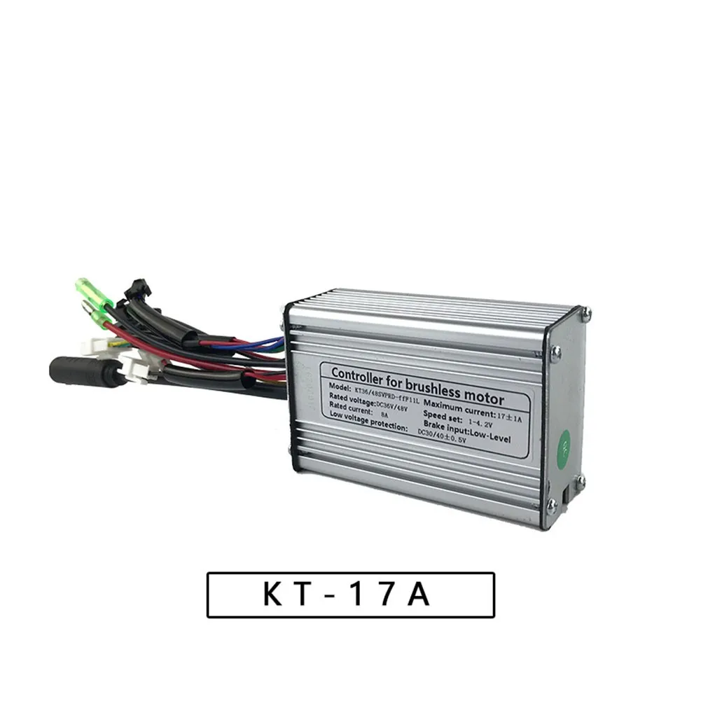 

36В 48В Электрический велосипед KT 17A бесщеточный контроллер синусоидальный сигнал с светильник ким проводом SM/водонепроницаемый интерфейс д...