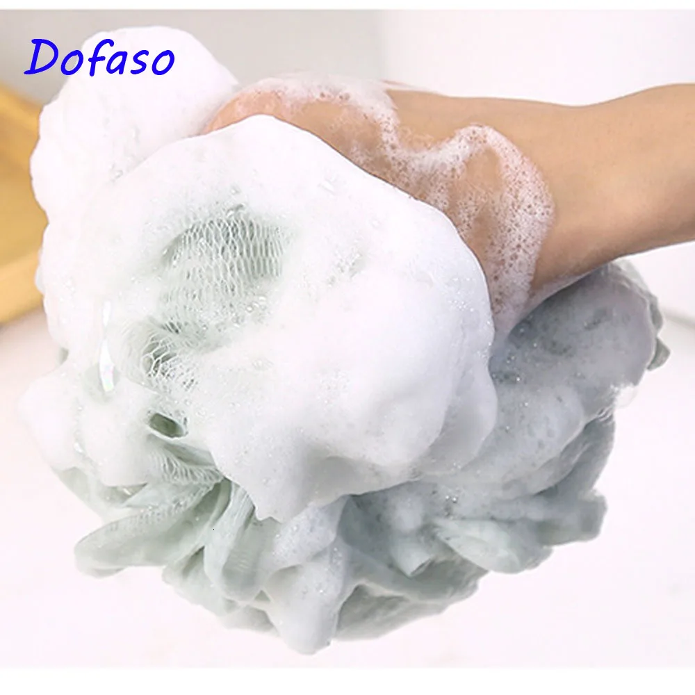 Ванная комната Душ тело губка гребень полотенце wisp скруббер ванная мяч Букет