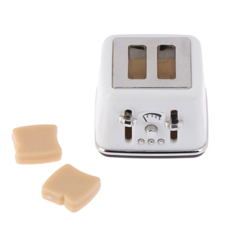 1/12 Масштаб Кукольный домик хлеб машина с тостом миниатюрный кукольный мини