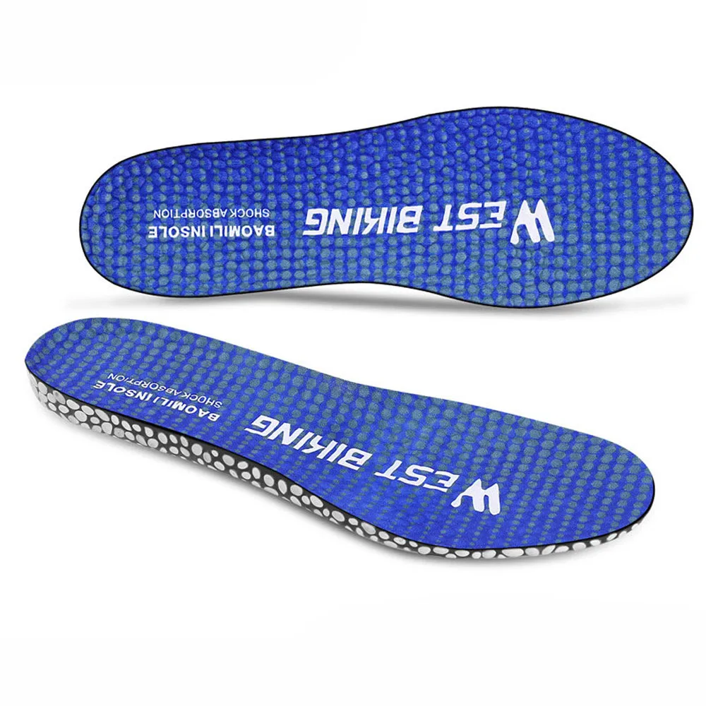 

WEST BIKING пены памяти средства ухода за кожей Шеи спортивные стельки для езды на велосипеде, самая модная обувь вставками «дышащие», имеют элас...