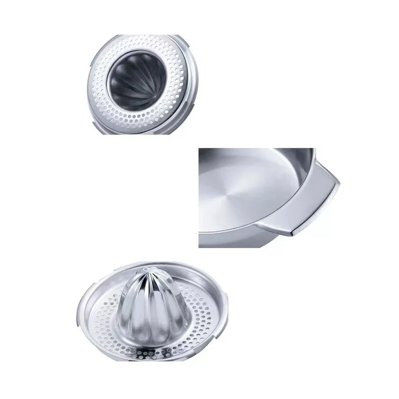 

Portable Lemon Squeezer stainless steel Manual Juicer kitchen accessories tools citrus 100% raw hand pressed juice maker