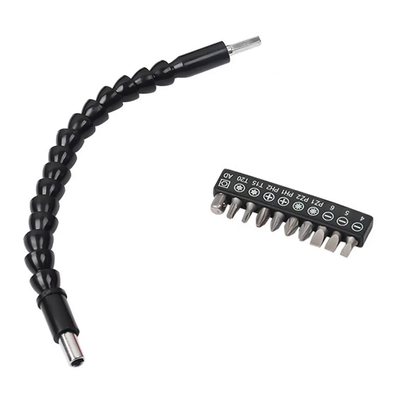 Гибкий вал сверла отвертка набор шестигранный хвостовик адаптер