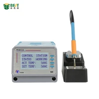 best t12 11new design lead free quick professional soldering station for mobile phone motherboard repair