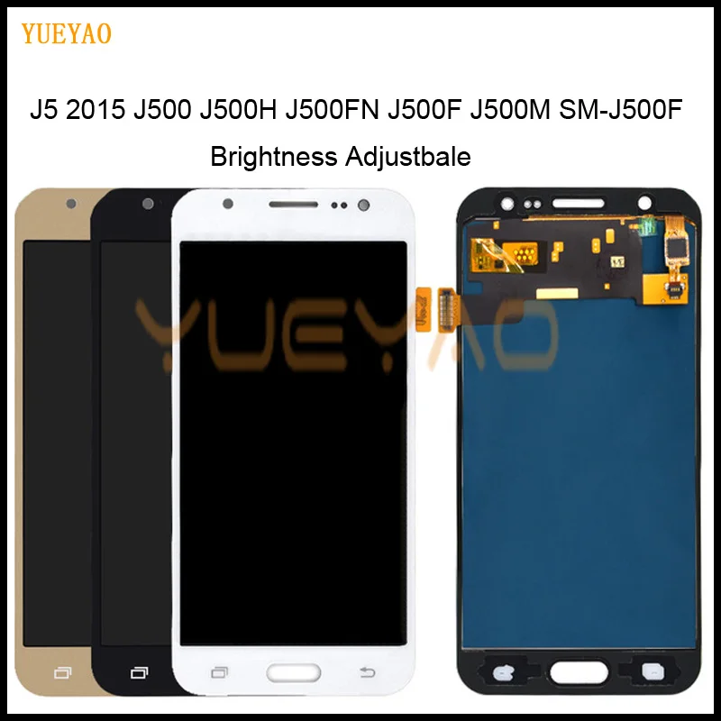 Регулятор яркости J500F LCD для Samsung J5 2015 J500F/FN J500G J500Y J500M дисплей сенсорный экран