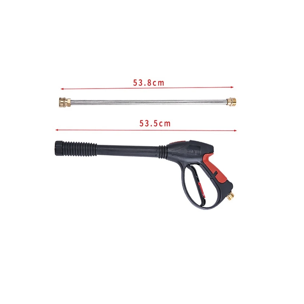 Дешево Мойка высокого давления M22, портативный пенораспылитель с удлинителем, 5 цветов, насадка 9 м