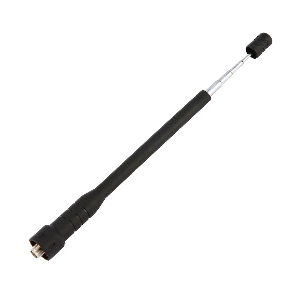 rod telescopic gain antenna for baofeng walkie talkie dual band uhf for portable radio uv 5r bf 888s uv 5re uv 82 uv 3r free global shipping
