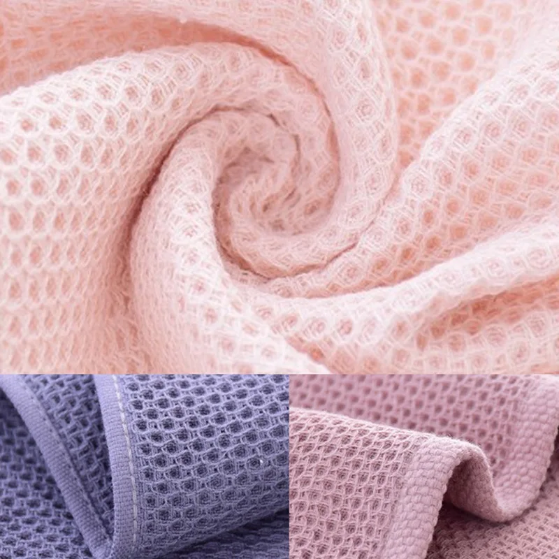 4 цвета высокоабсорбирующее мягкое полотенце для лица плотное хлопковое сотовое