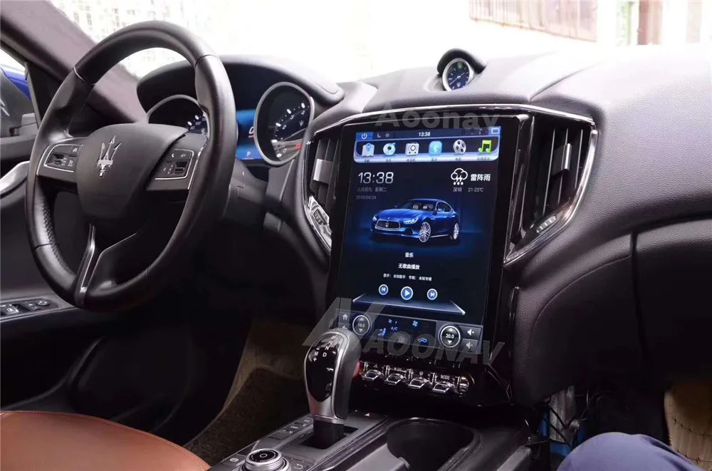Автомобильный мультимедийный плеер Android 9 4 Гб + 64 ГБ радио GPS-навигация в стиле