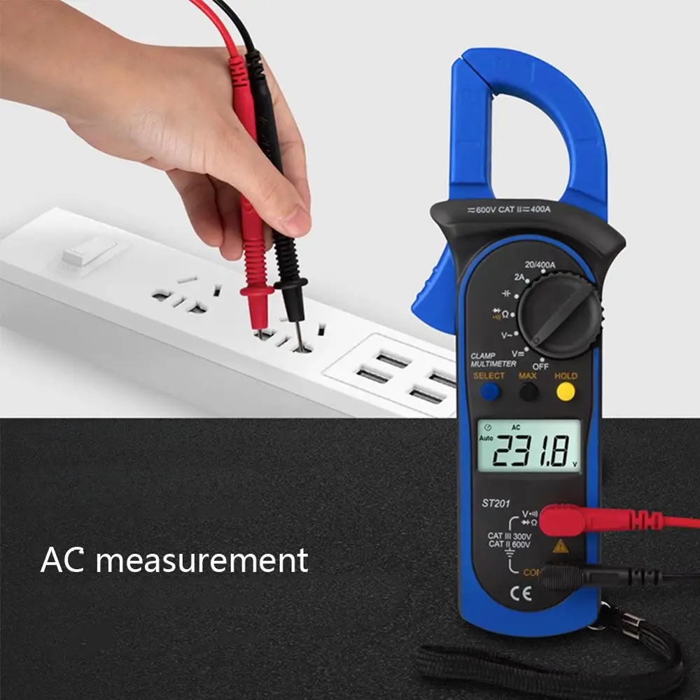 Цифровые Амперные Токоизмерительные клещи многофункциональные контакты