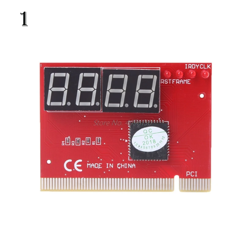 Компьютерный анализ PCI открытка материнская плата светодиодный 4 разрядный