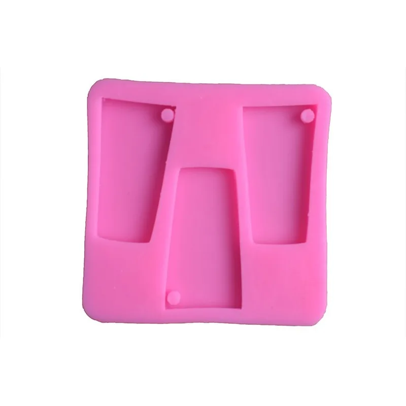 Три соединенные лестницы формы помадки силиконовые diy шоколадные Инструменты