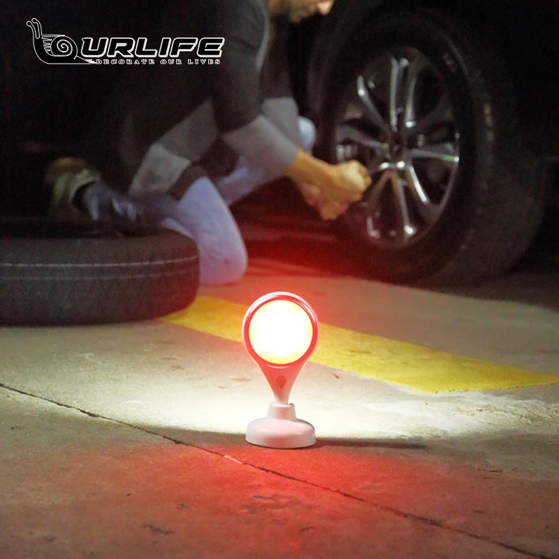 

Household vehicle-mounted travel lamp outdoor camping tent LED hand lamp creative telescopic emergency USB lamp warning lamp