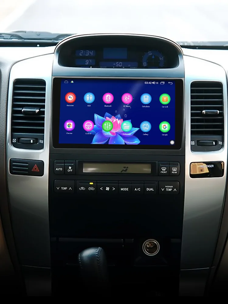 Автомобильное радио 9 &quotAndroid 10 для Toyota Land Cruiser Prado 120/Lexus GX470 2004 2009 GPS Carplay Android Auto DSP SPDIF