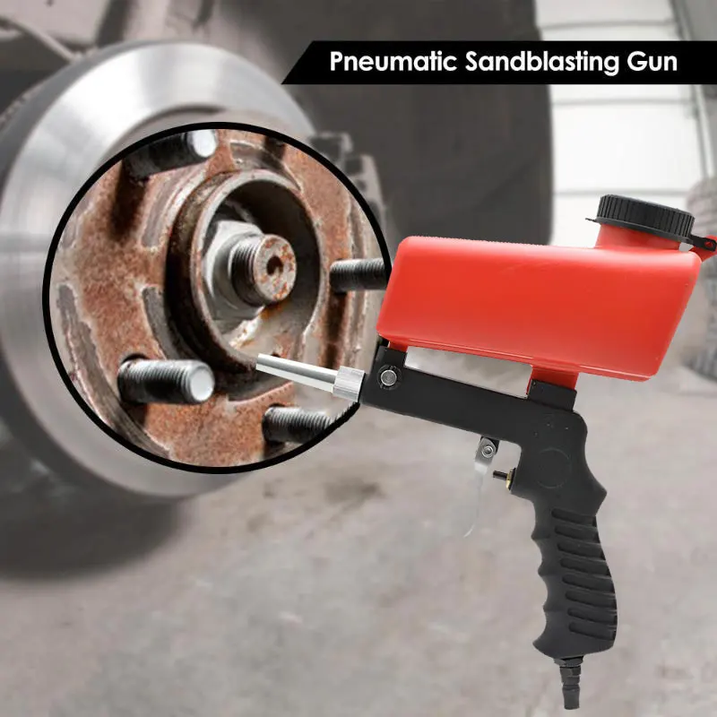 Портативная пескоструйная машина для удаления ржавчины Пескоструйный пистолет