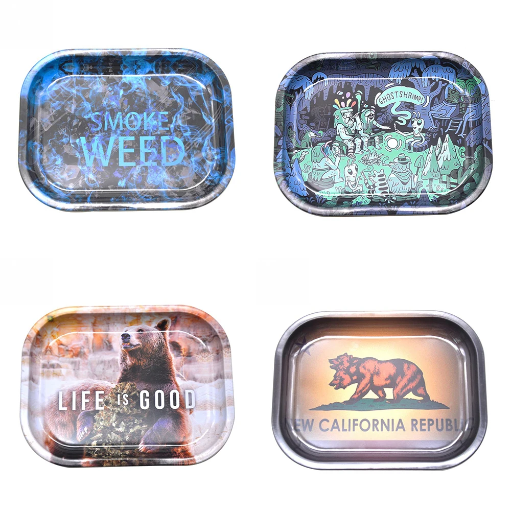 1 шт. Rolling Tray сырье Papers аксессуары для сигарет и дыма инструмент хранения табака