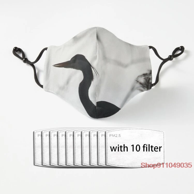 

the evening watch Adult Facial Mask Dust Reusable Luxury Polyester Face Mouth Mask With Filter