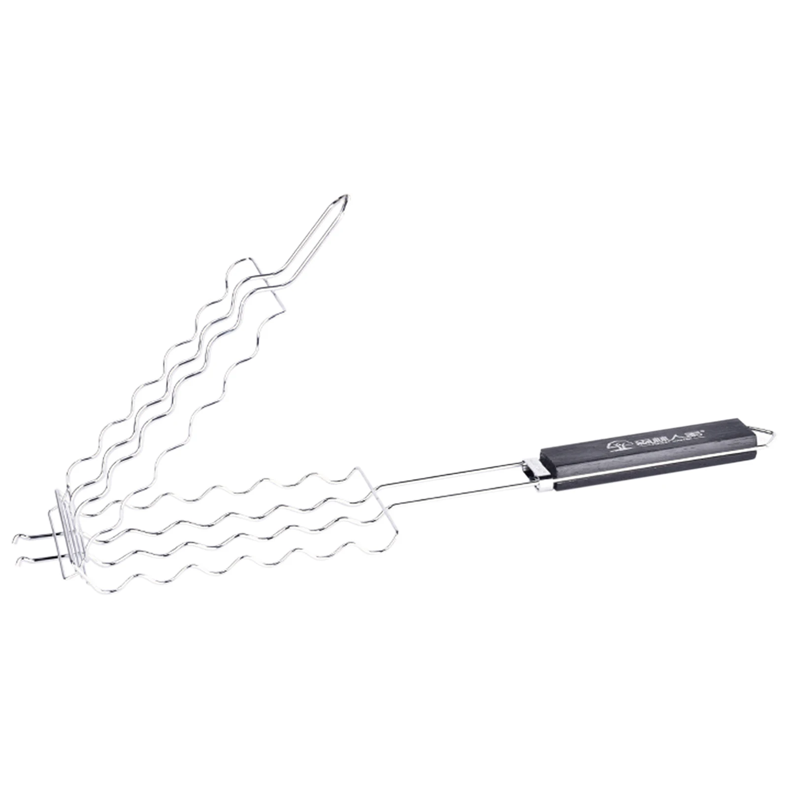 

Hot Dog Metal Mesh Rack Baskets BBQ Barbecue Sausage Grilling Basket Picnic Grill Rack BBQ Baskets Great grill for 6 hot dogs