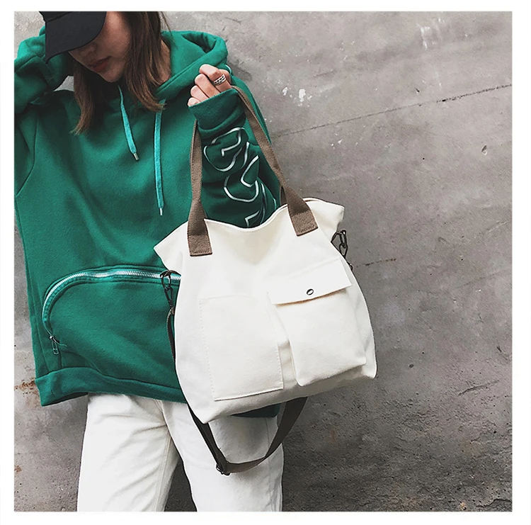 Shoulder Bag Travel Ladies Women High Quality Big Tote Sac A Main | Багаж и сумки