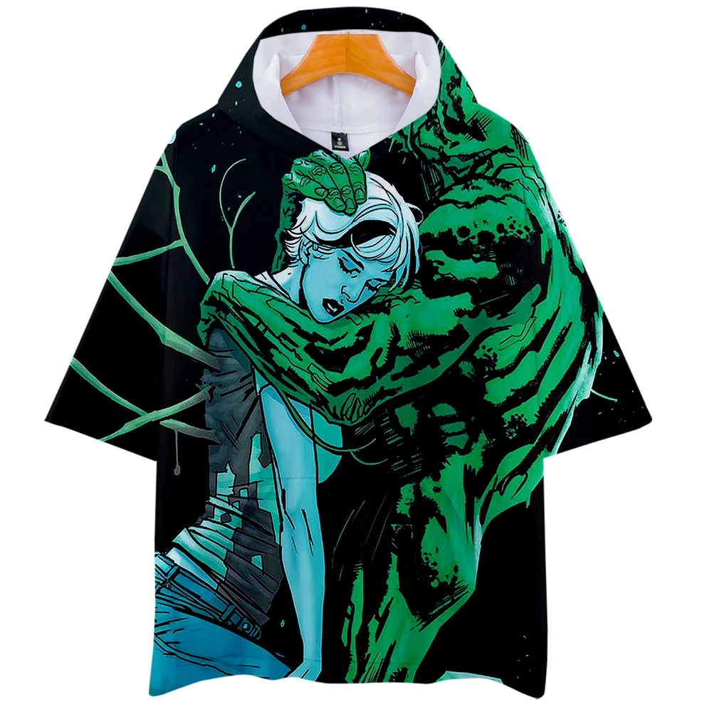 Футболка Мужская/женская с капюшоном и принтом супергероев|Футболки| |