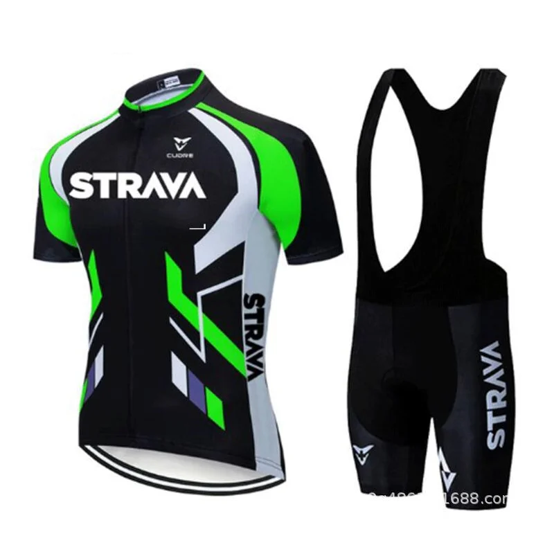 

STRAVA Summer Cycling Wear Short Suit Team Road Mountain Bike Clothing Breathable -40