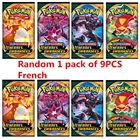 10 шт. карты Pokemon GX Tag Team Vmax EX Мега энергия темнота Ablaze яркое напряжение игра Carte детские игрушки коллекционная карточка