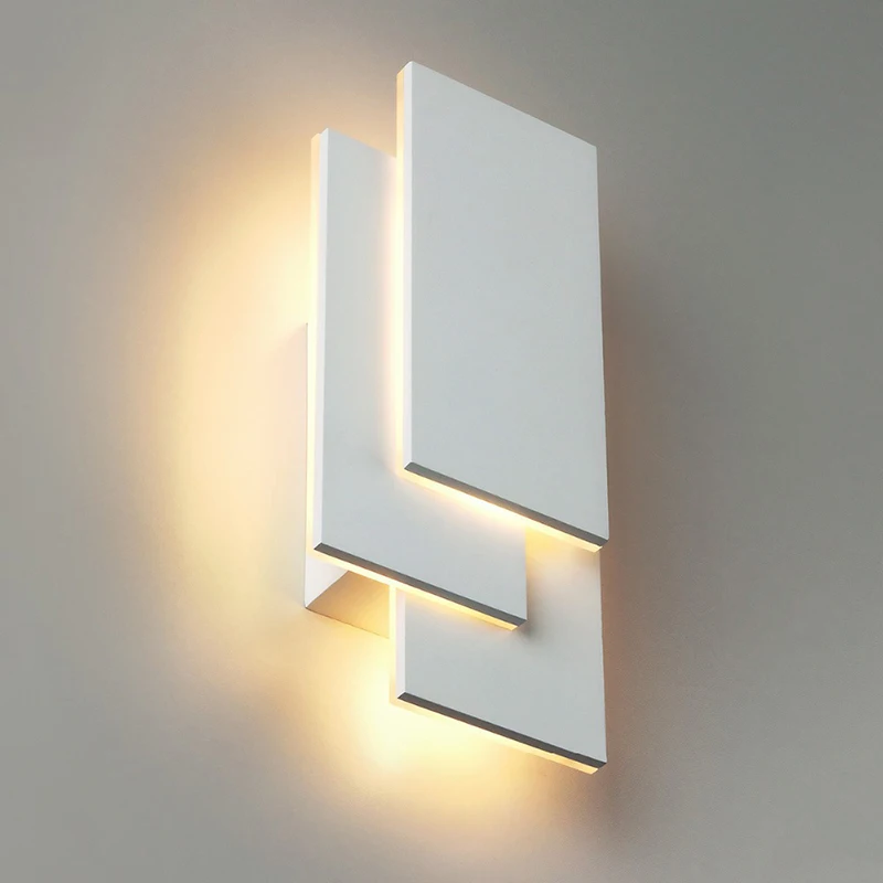 12W LED Wall Sconces Lighting Interior Wall Lamp Contemporary Mounted Lamps With Aluminum Shell for Indoor Bedroom Hotel Light