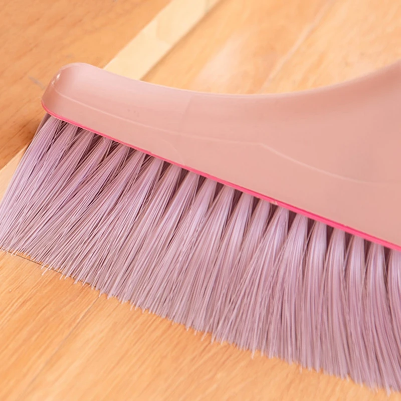 

Household Cleaning Tools Broom Dustpan Set Foldable Plastic PP Broom Combination Soft Fur Clean Dust-Free Broom