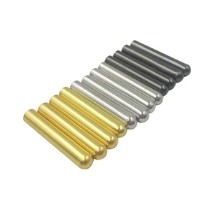 Weiou 100 шт.лот 3,8x22 мм шнурки для обуви Одежда металлические шнурки наконечники DIY Замена Aglet Серебро Золото Черный оптовые продажи