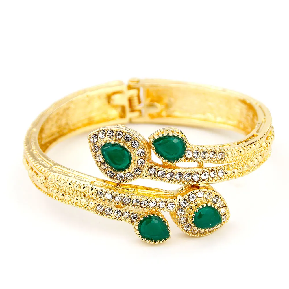 Абстрактный золотой браслет Sunspicems с подвесками в виде сердца Марокко для женщин