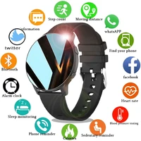 2021 new smart watch women men custom faces full touch screen sport fitness tracker ip68 waterproof smartwatch for android ios