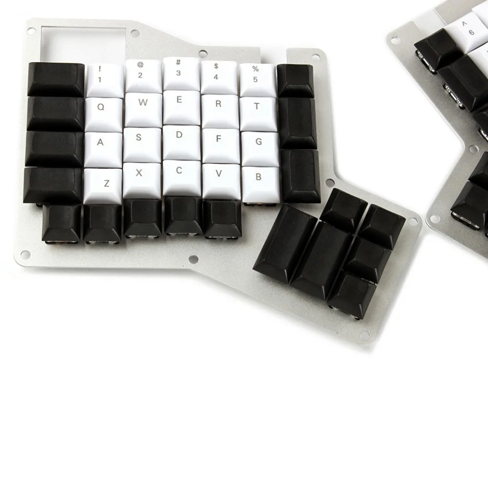 1 комплект Ergodox Ergo PBT ключ кепки обе руки разделения механическая клавиатура DSA профиль лазерная гравировка keycap для MX переключатели