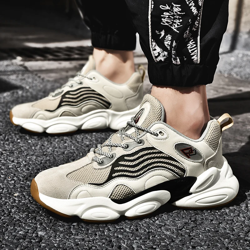 

2020 Hot Sale Brand Running Shoes Men Explosion Luminous Skeleton Coconut Shoes Combination Bottom Shoes Old Shoes Tide Shoes