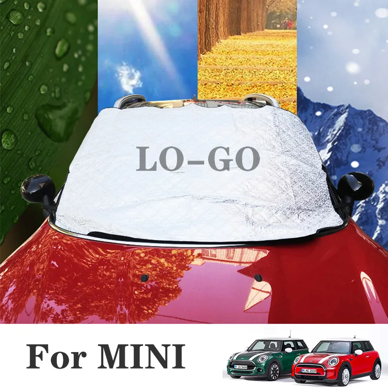 

Car Front Windshield Sun-Shading Heat-Insulating Cover For MINI Cooper S JCW R55 R56 R57 R60 R61 F54 F55 F56 F57 F60 Accessories