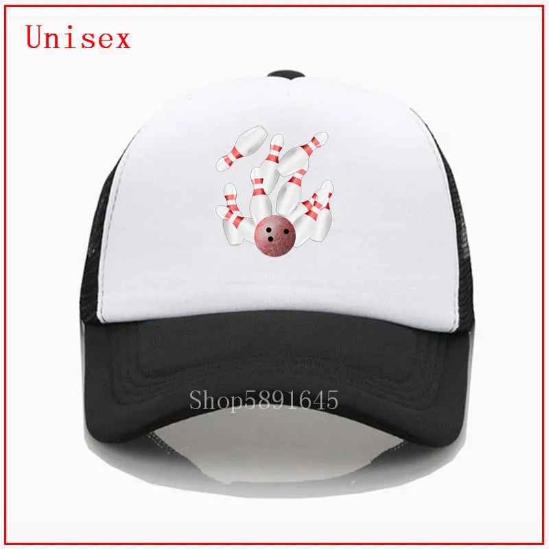 Бейсболка для женщин и мужчин Кепка с десятью пинами в боулинге модная |