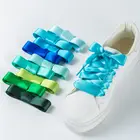 Шнурки шёлковые атласные, 80 см, ширина 2 см, 1 пара