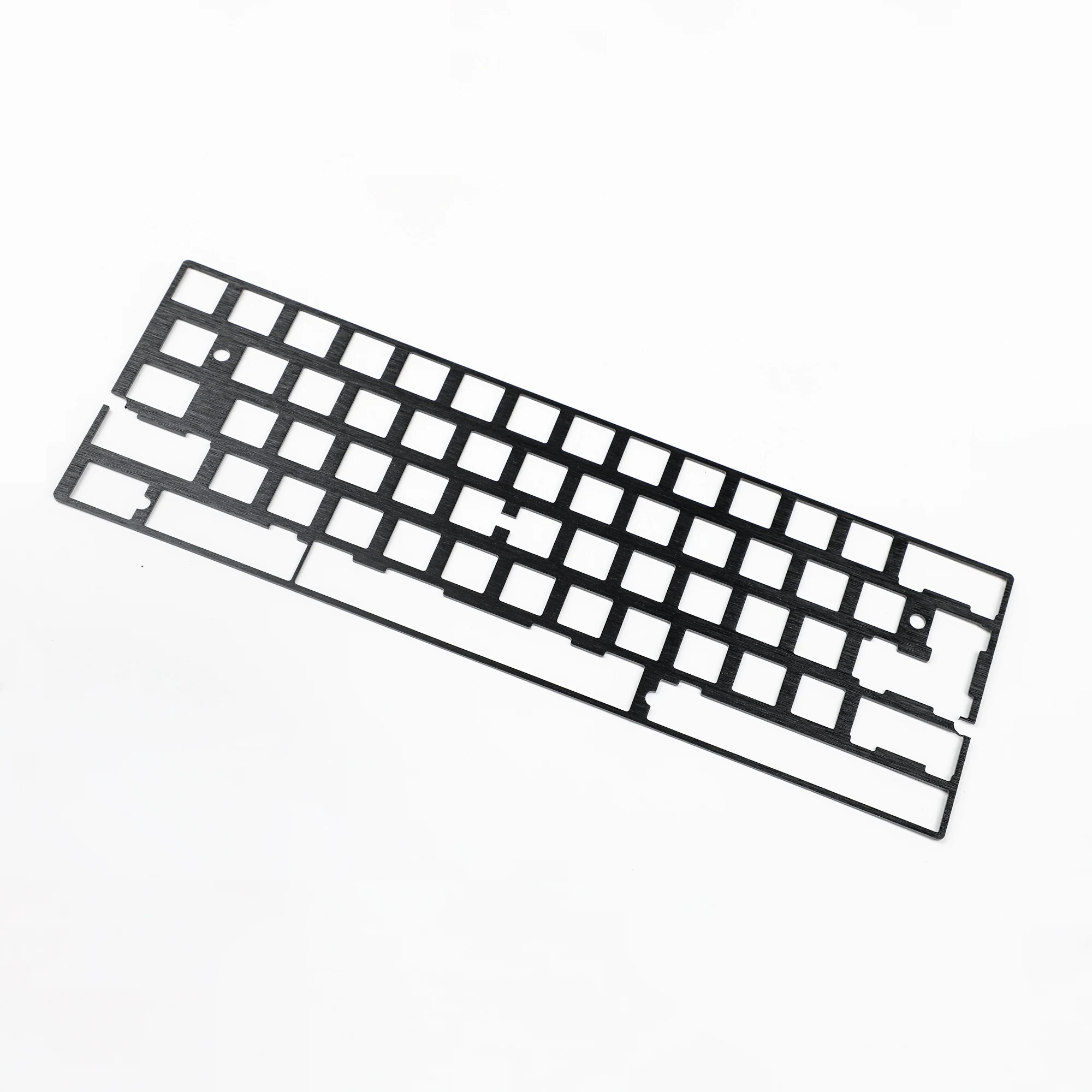 60% 61 64 Minila Universal Aluminum Brass Steel Positioning Board Plate For DZ60 GH60 XD64 Bface YD64MQ DIY Mechanical Keyboard computer keypad