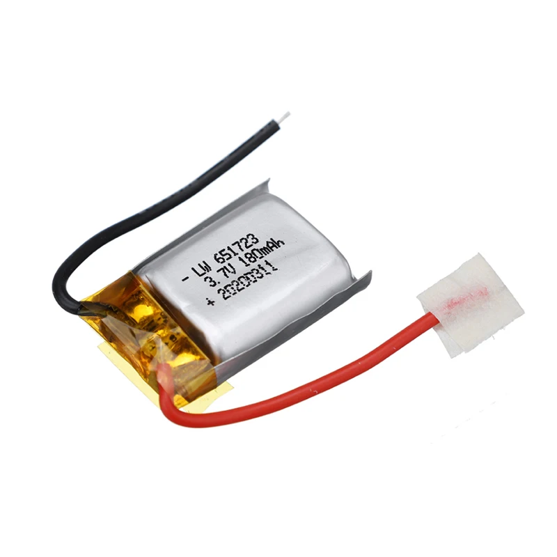37 v 180mah литий полимерный батарея