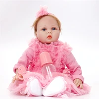 reborn baby toddler 22 handmade nursery doll soft vinyl silicone newborn gifts dolls for girls baby doll kids toys for girls