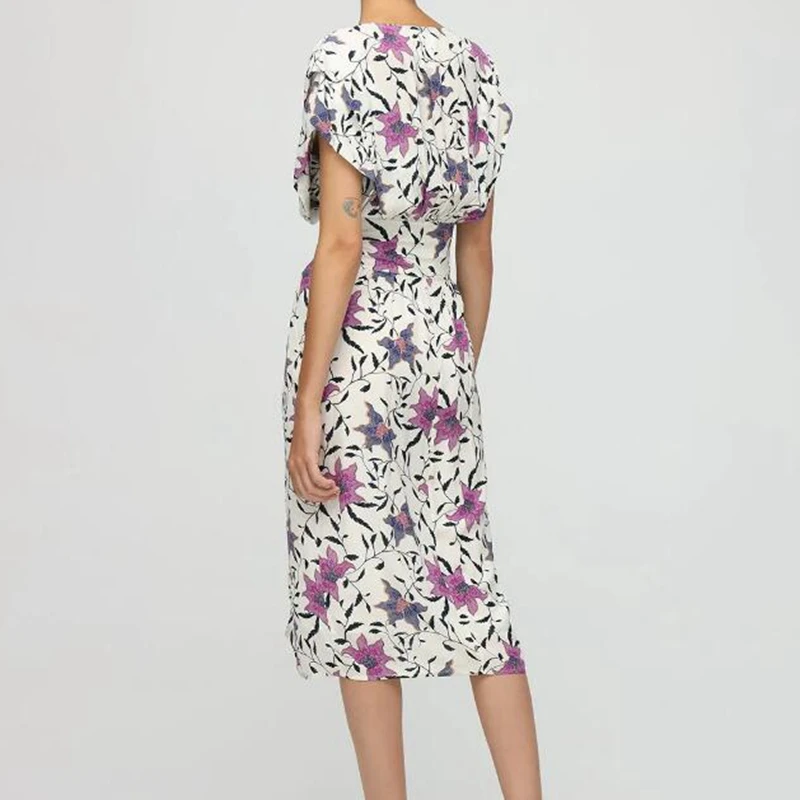 

Woman Printed Midi Dresses 2021
