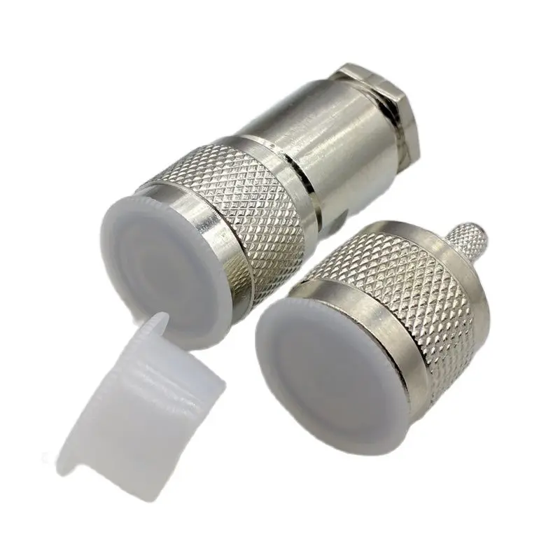 N Type Connector Dust Cap Protection Cover L16 For Male Transparent Plastic 50Pcs | Обустройство дома