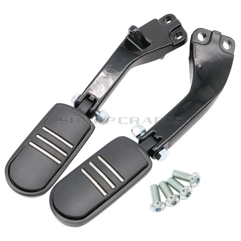 Пассажирские подножки, крепежные кронштейны для Harley Dyna Glide EFI FXDF FXDL FXDB FXDC FXD FLD FXDWG - Цвет: Kit B