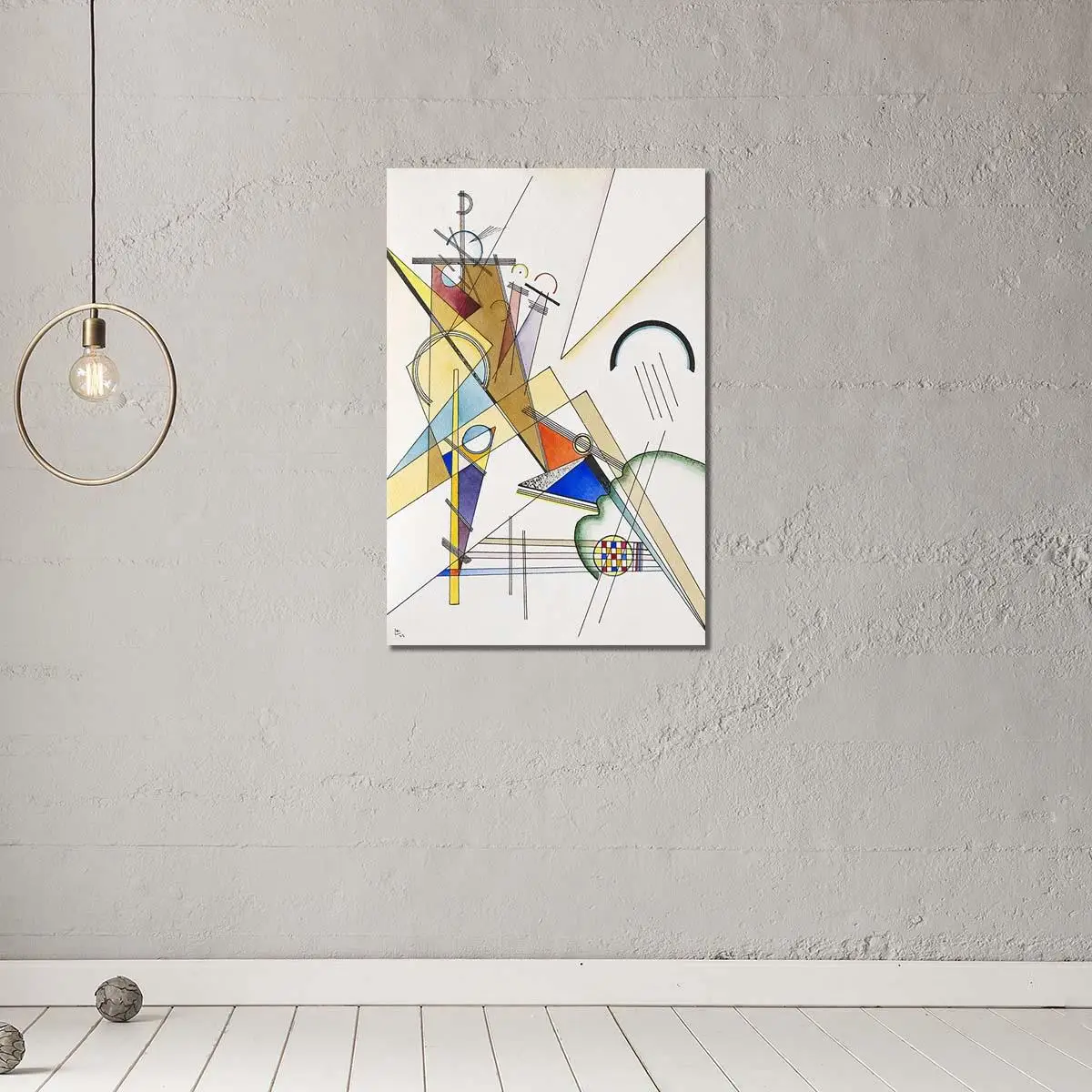

Kandinsky Modern Abstract Poster Oil Painting Wall Art Paintings Picture Paiting Canvas Painting Home Decor