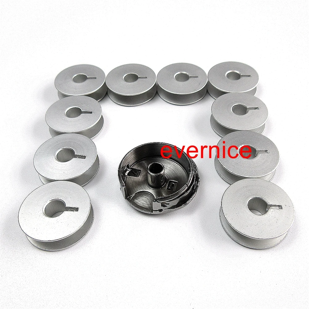 Корпус бобина+ 10 бобин для Bernina 540740750, 840, 850, 940, 950#0040777000