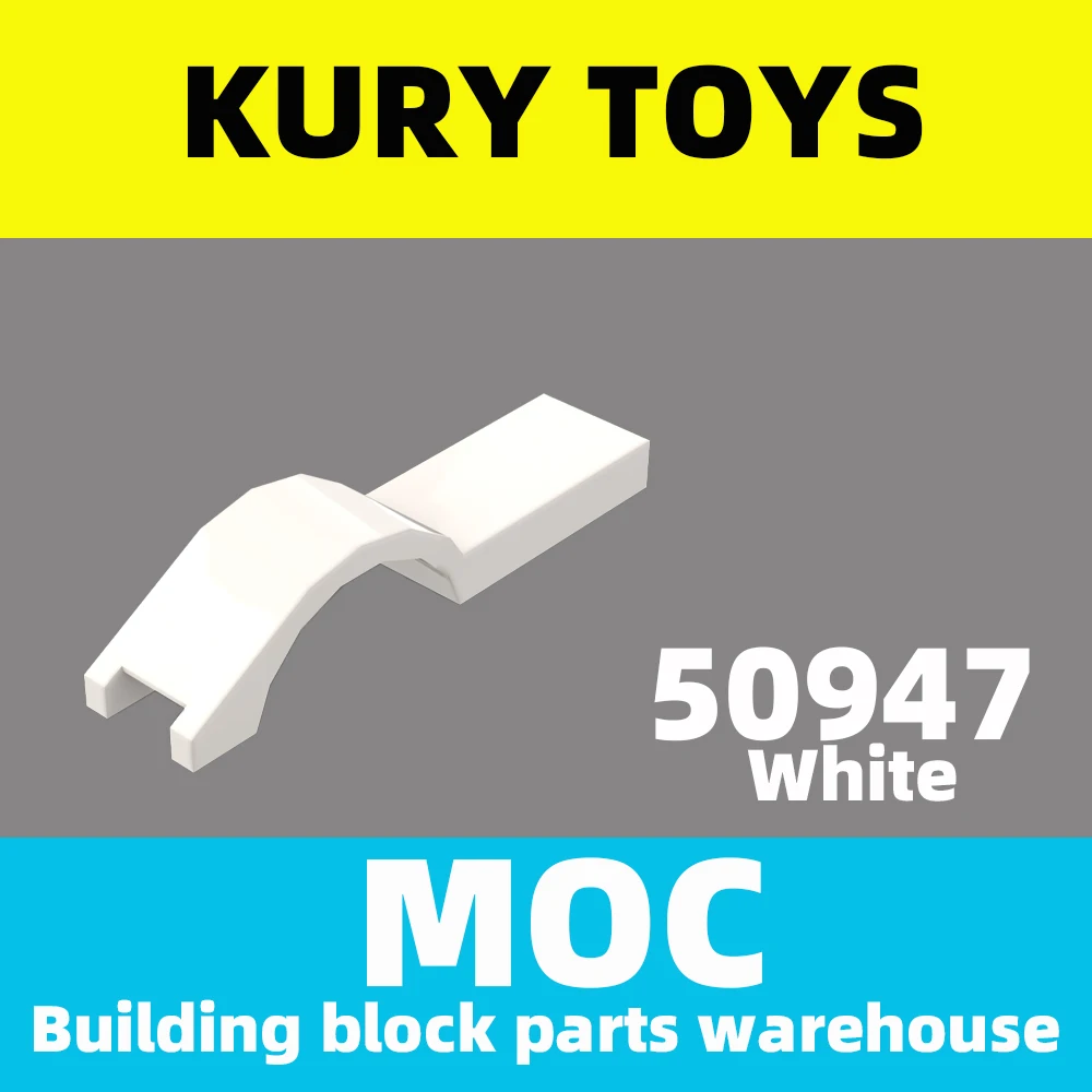 

Kury Toys DIY MOC For 50947, строительные блоки для автомобиля, брызговик 1x4 1/2