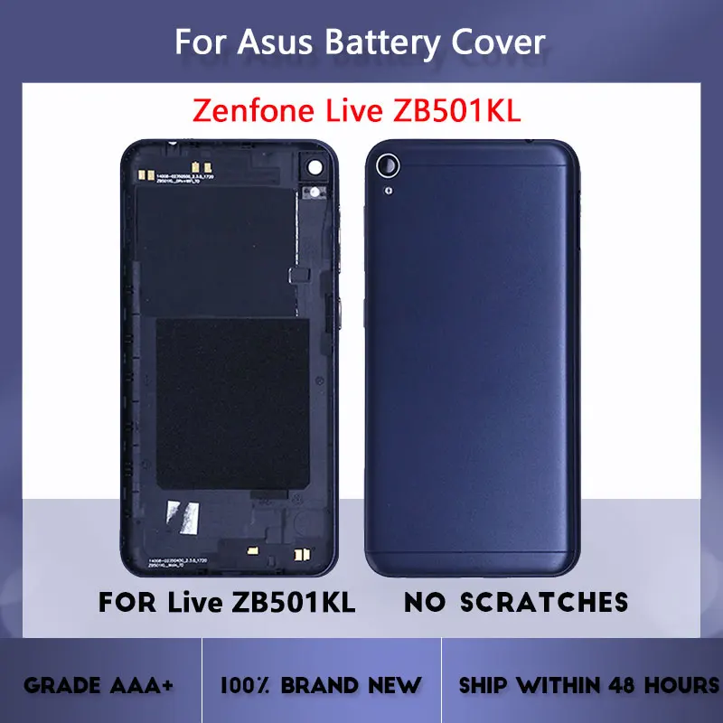 5 0 дюймовая задняя крышка для ASUS Zenfone Live ZB501KL A007 запасная батарейный блок с боковой