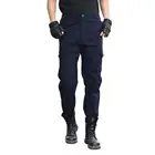 Брюки-карго мужские, однотонные, с карманами, 2021