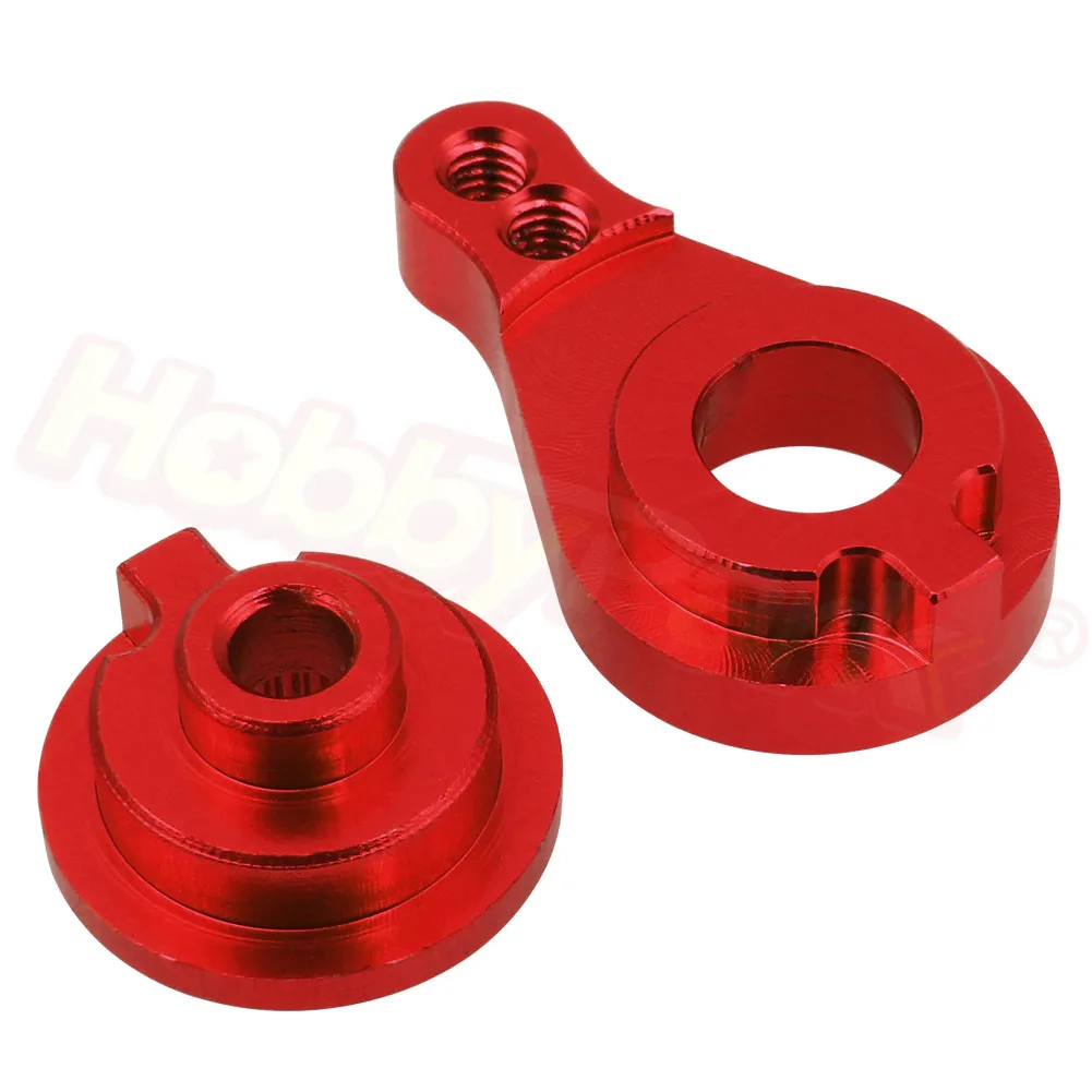 Рулевой сервопривод 0033 из алюминиевого сплава для WLtoys 12428 12423 1/12 RC гусеничный