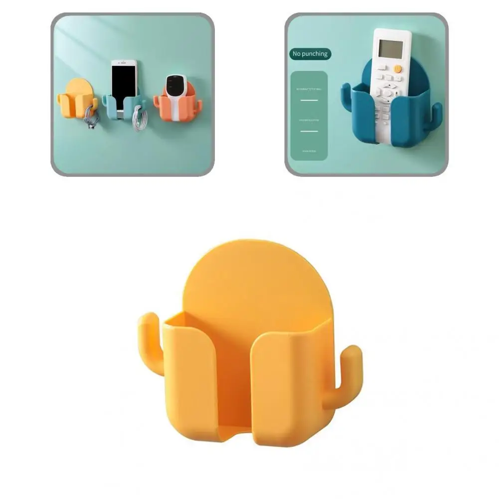 

Convenient Durable Anti-drop Punch-free TV Remote Control Storage Box for Bedroom Mobile Phone Box Mobile Phone Holder