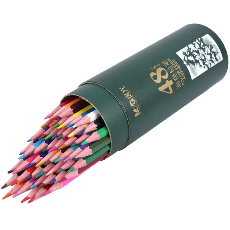 Цветные карандаши M &amp G. Покраски. В стиле граффити. Цветной свинца. Сапоги