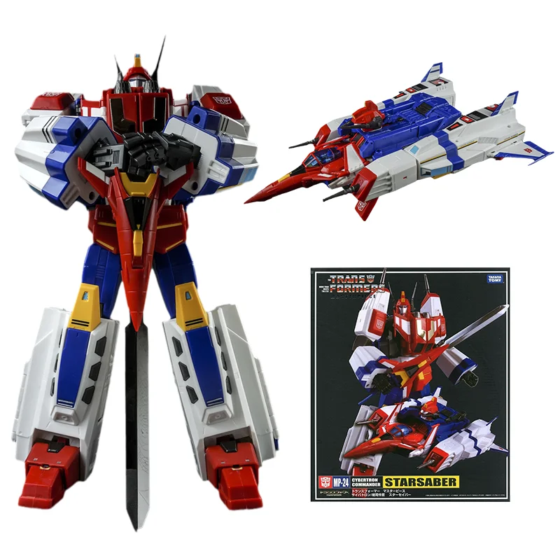 

Игрушки-трансформеры Takara Tomy MP24 Starsaber аниме, фигурка-робот, игрушки для мальчиков, рождественский подарок